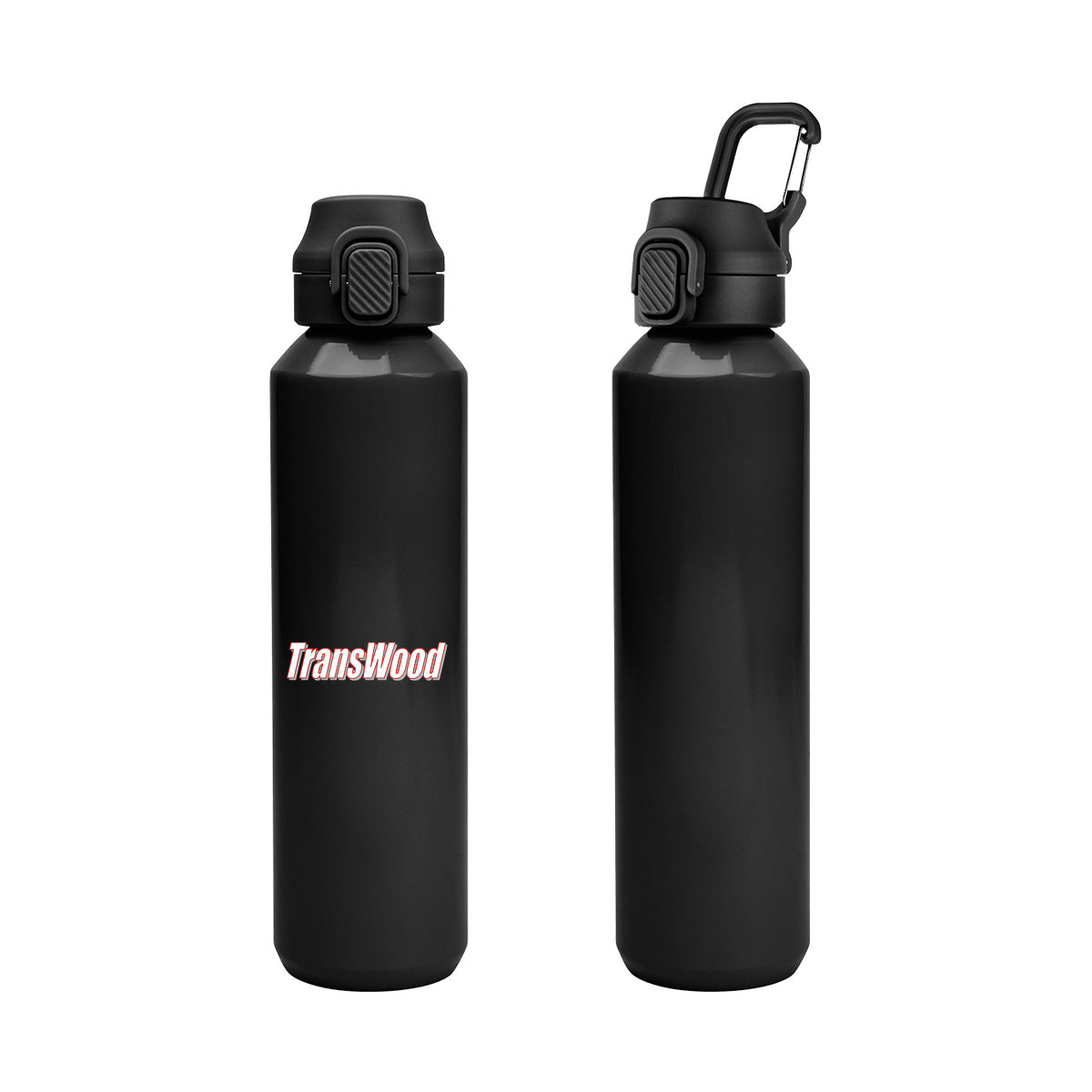 27 Oz. Travis Recycled Aluminum Bottle With Carabiner