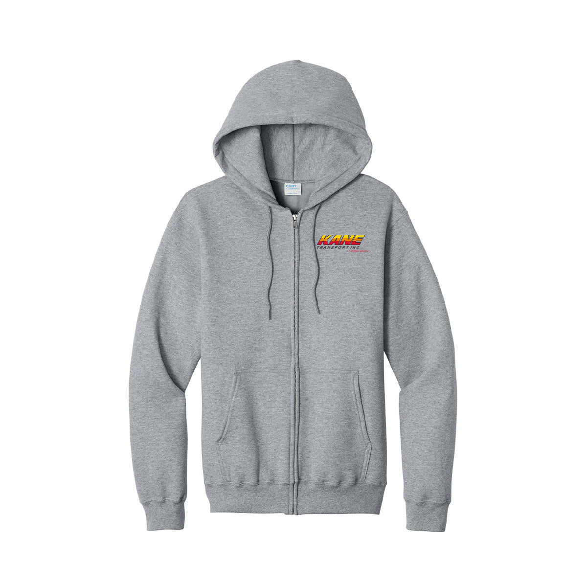 Port & Co™ Core Fleece Full-Zip Hooded Sweatshirt-KANE
