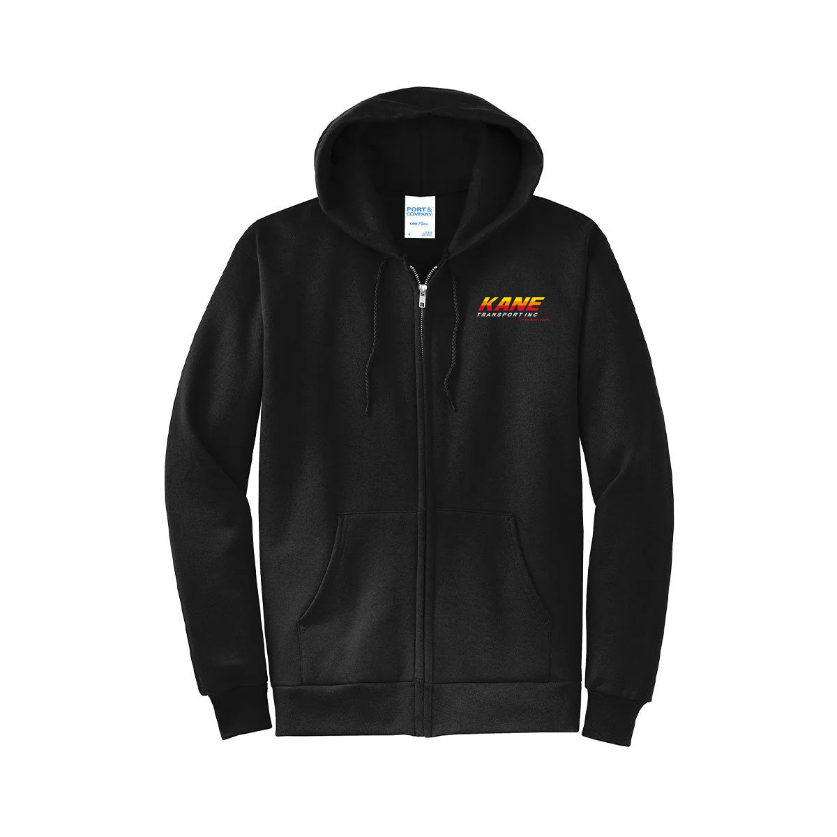 Port & Co™ Core Fleece Full-Zip Hooded Sweatshirt-KANE