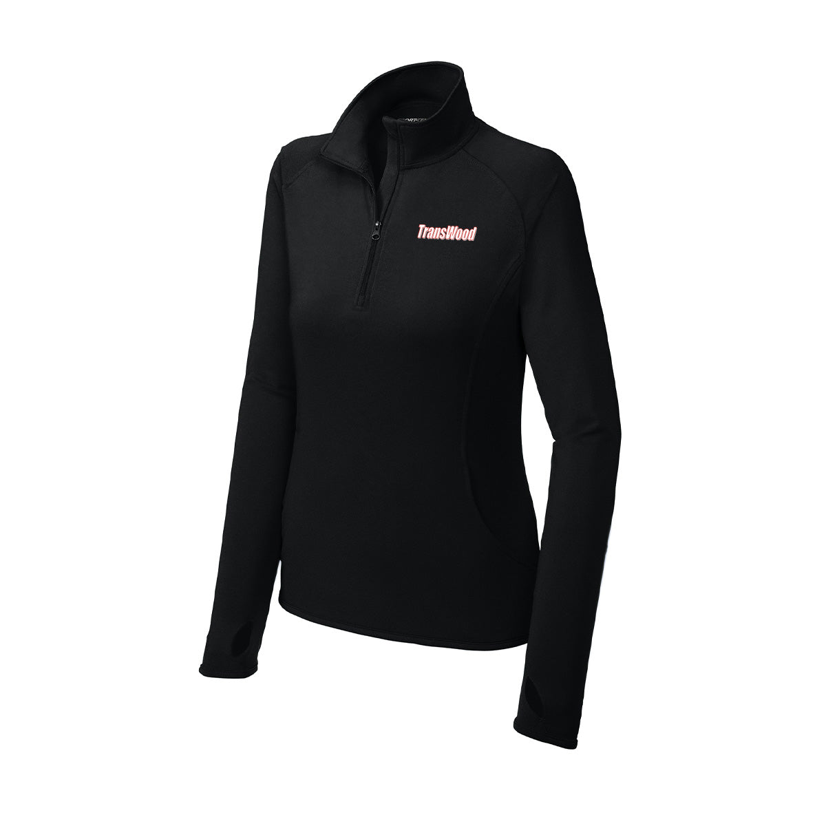 Sport-Tek® Women's Sport-Wick® Stretch 1/4-Zip Pullover