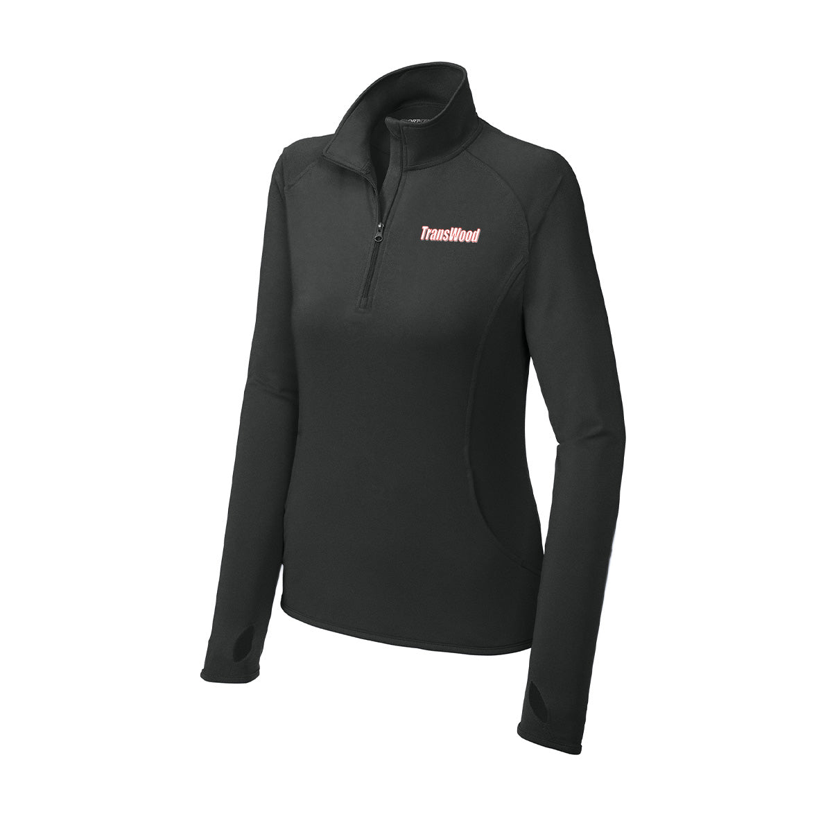 Sport-Tek® Women's Sport-Wick® Stretch 1/4-Zip Pullover