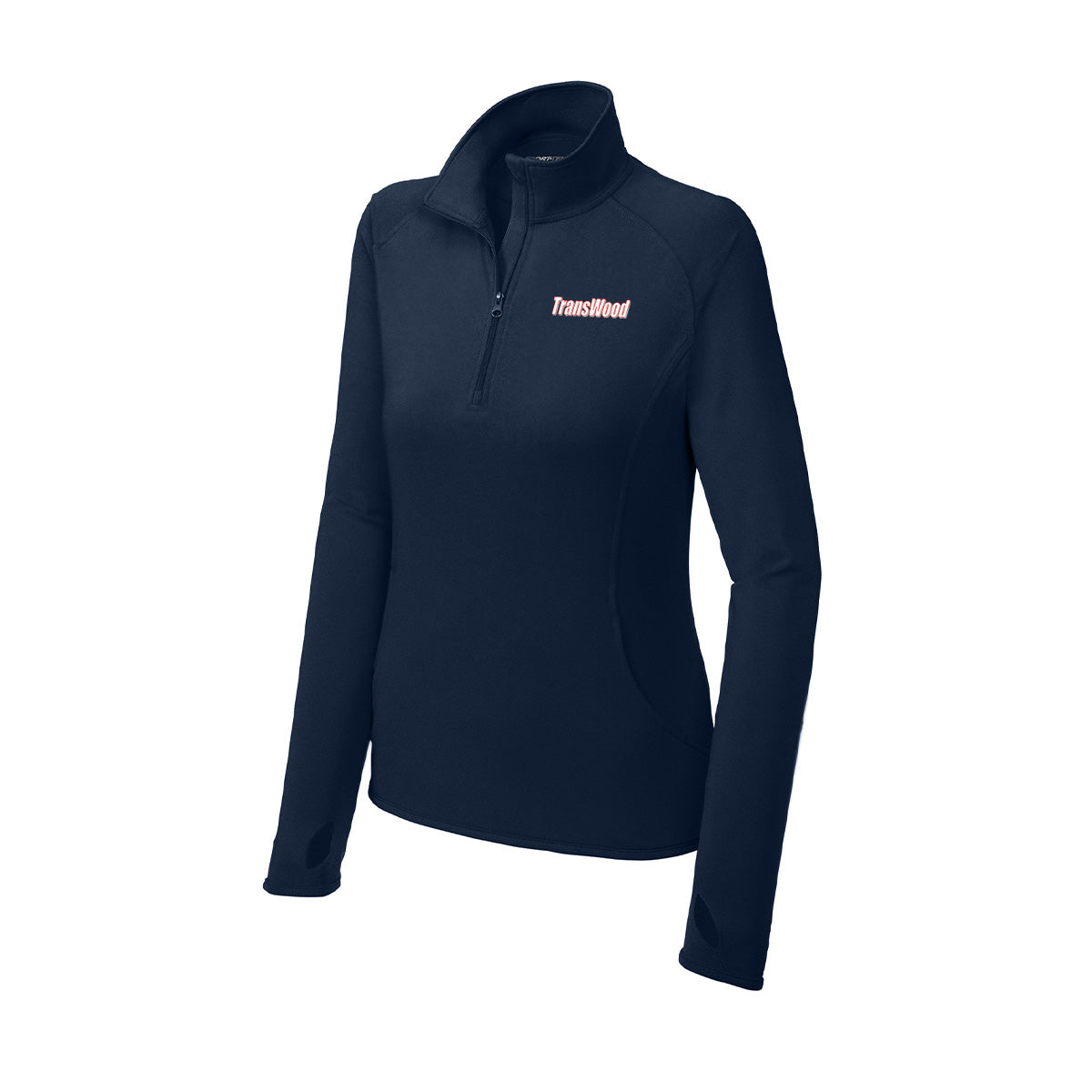 Sport-Tek® Women's Sport-Wick® Stretch 1/4-Zip Pullover