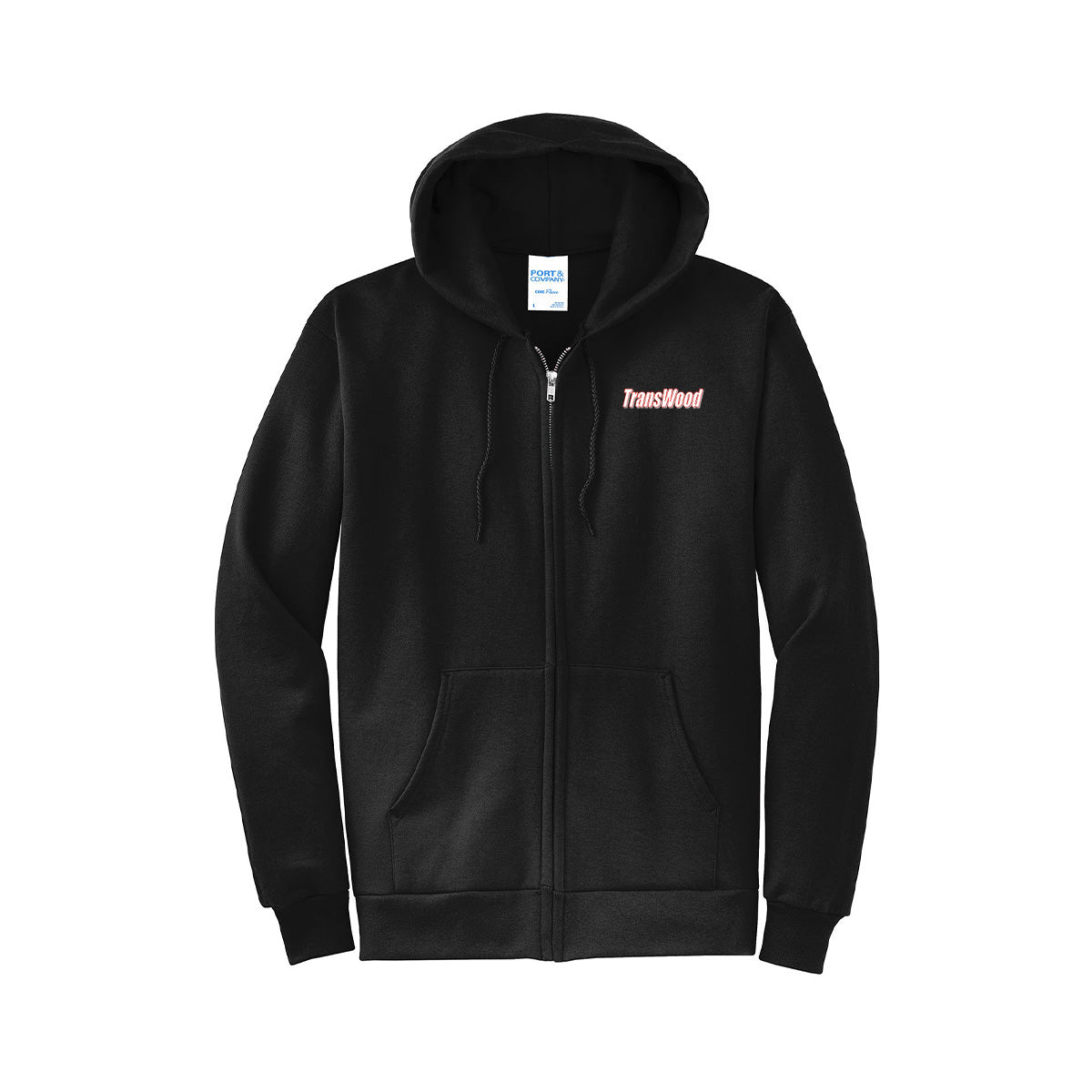 Port & Co™ Core Fleece Full-Zip Hooded Sweatshirt