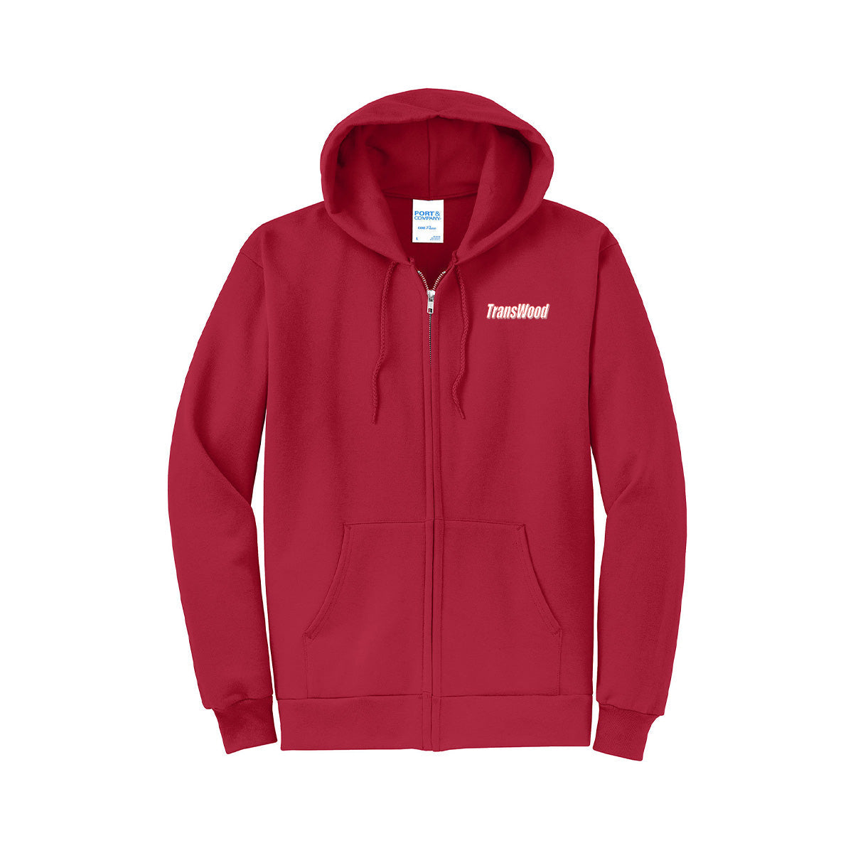 Port & Co™ Core Fleece Full-Zip Hooded Sweatshirt