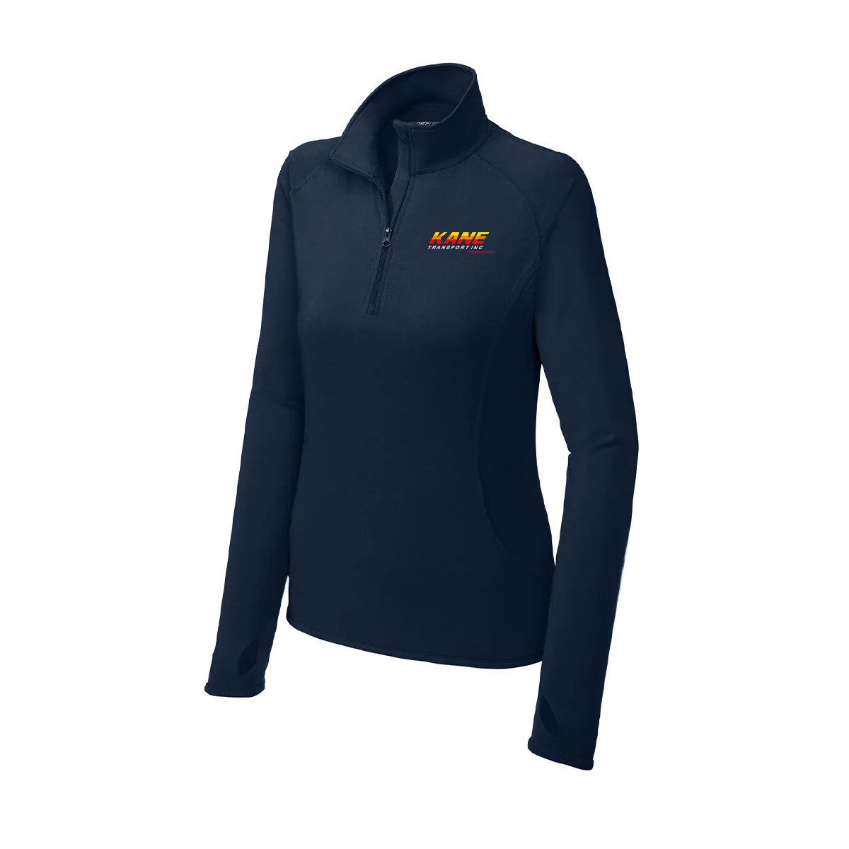 Sport-Tek® Women's Sport-Wick® Stretch 1/4-Zip Pullover-KANE