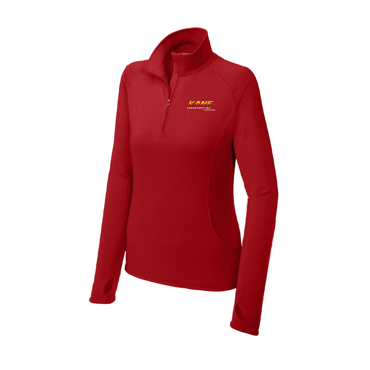 Sport-Tek® Women's Sport-Wick® Stretch 1/4-Zip Pullover-KANE
